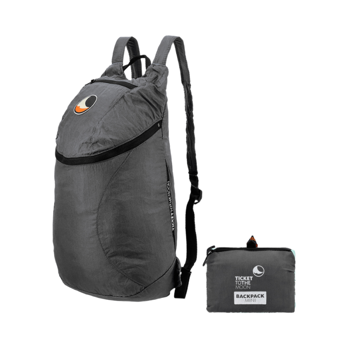 티켓투더문 미니 백팩 15L 다크 그레이(Ticket To The Moon Mini Backpack 15L Dark Grey)