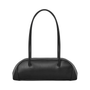 COS Eastside Mini Bowling Bag Leather Black