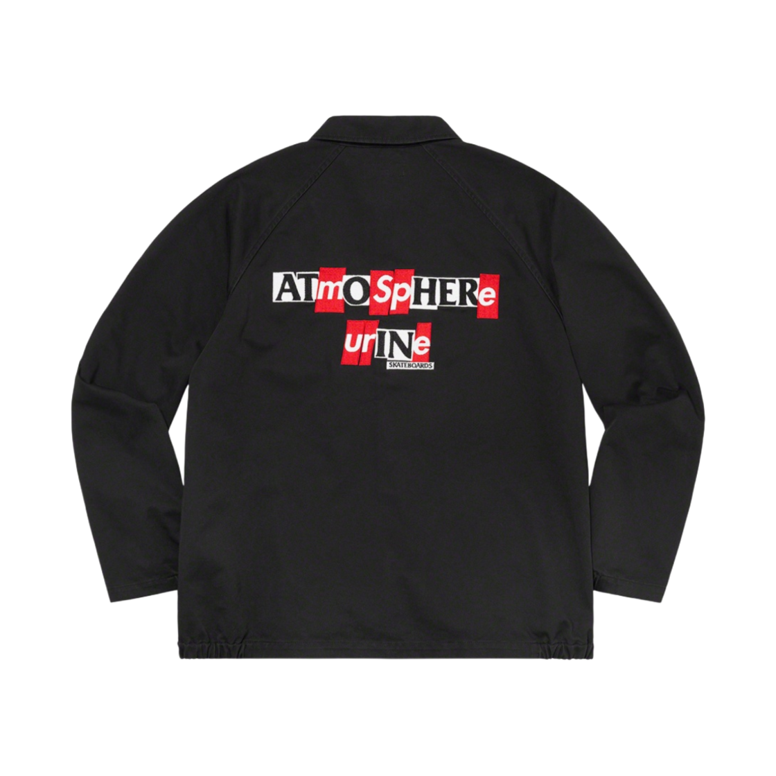 슈프림 안티히어로 스냅 프론트 트윌 자켓 블랙 - 20FW(Supreme Antihero Snap Front Twill Jacket Black - 20FW)