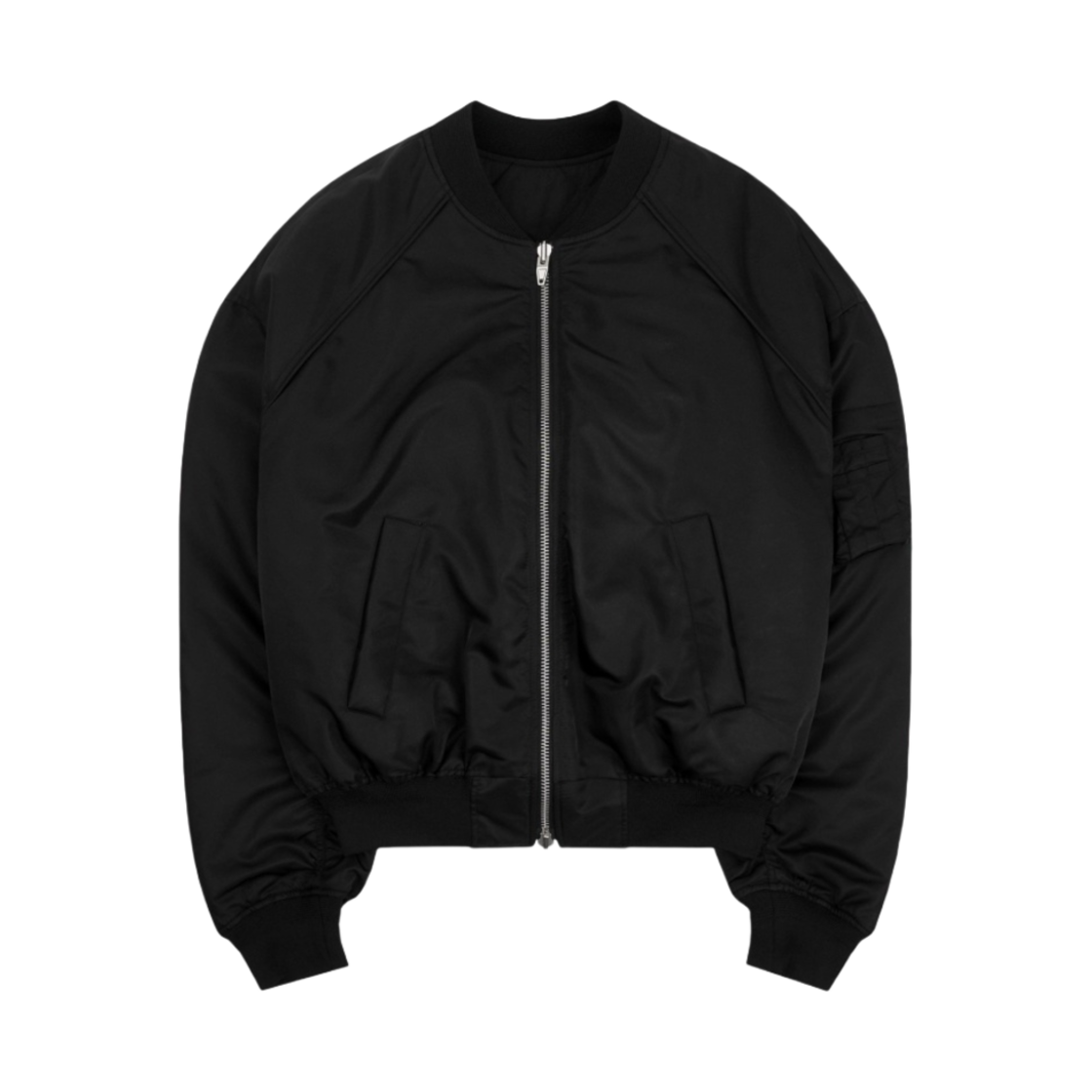 준지 퀼팅 리버시블 MA-1 점퍼 블랙 - 22FW(Juun.J Quilted Reversible MA-1 Jumper Black - 22FW)