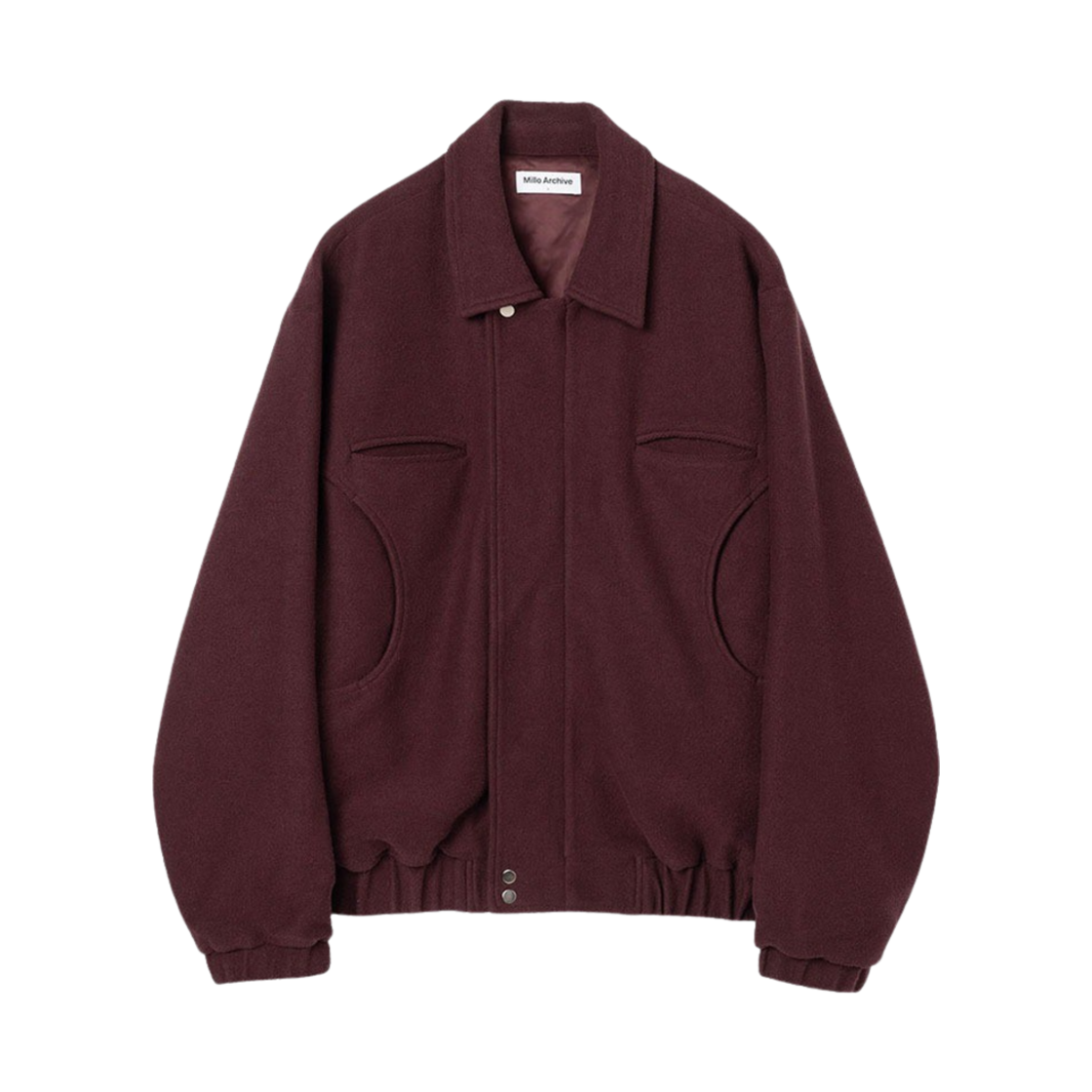 밀로 아카이브 러기드 자켓 딥 버건디