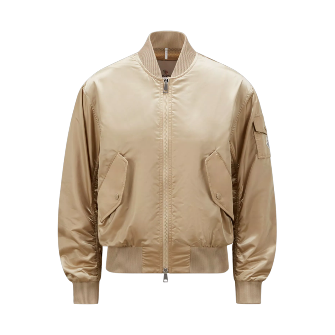 (W) 몽클레르 터 봄버 자켓 샌드 베이지 - 23SS((W) Moncler Ter Bomber Jacket Sand Beige - 23SS) - 1