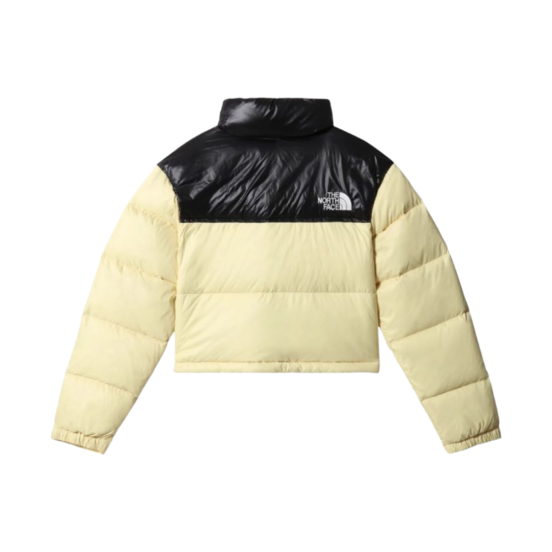 (W) 노스페이스 눕시 숏 자켓 페일 바나나((W) The North Face Nuptse Short Jacket Pale Banana) - 2