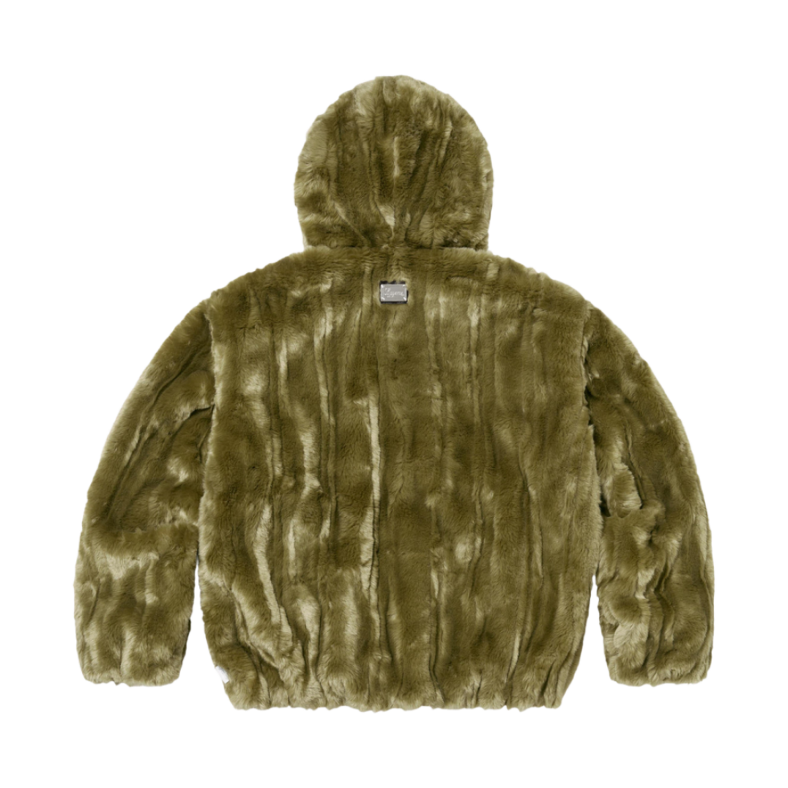슈프림 포우 퍼 후드 자켓 올리브 - 24FW(Supreme Faux Fur Hooded Jacket Olive - 24FW) - 2