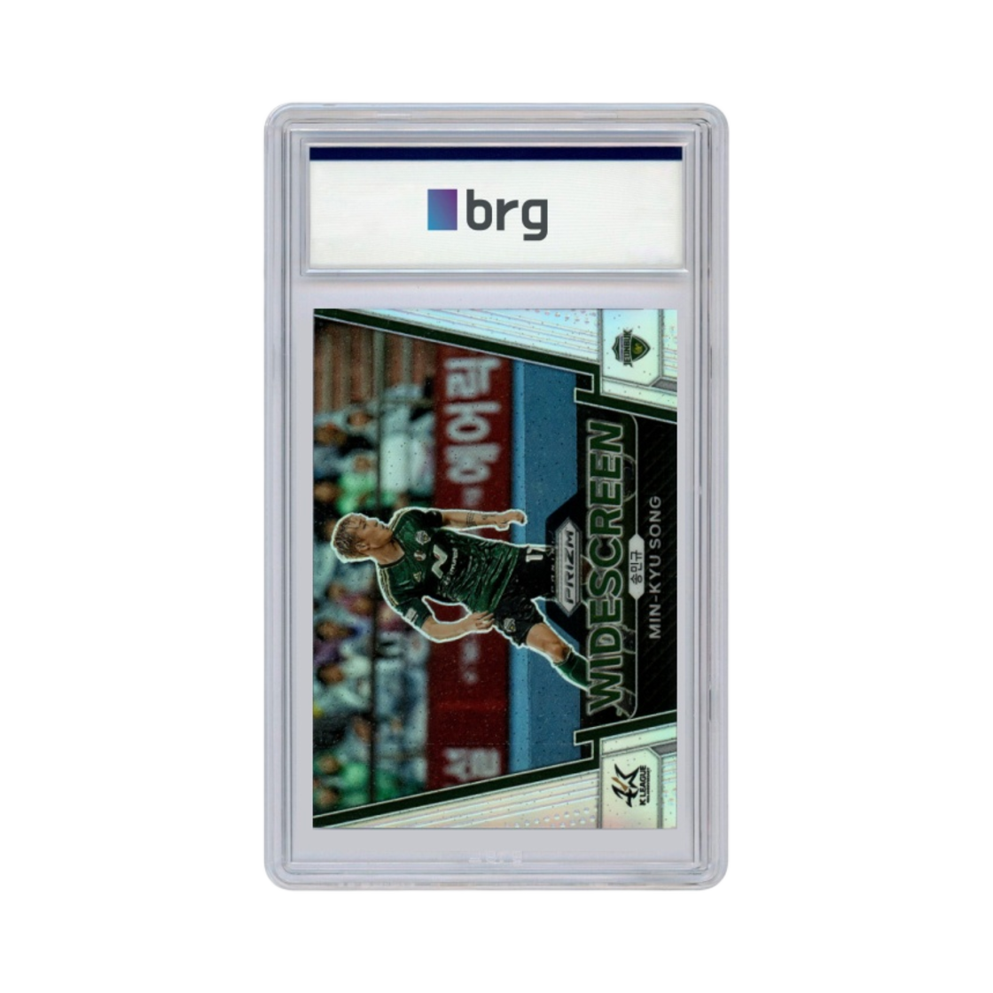 - Panini Prizm K League #8 Jeonbuk Hyundai Motors Song Min Kyu Widescreen Soccer Card 2023