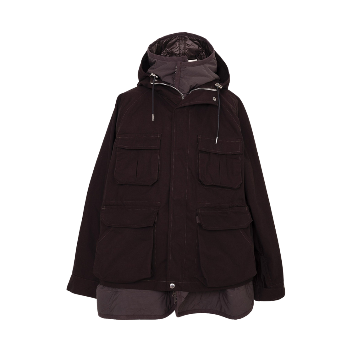 사카이 립 스탑 블루종 브라운(Sacai Rip Stop Blouson Brown)