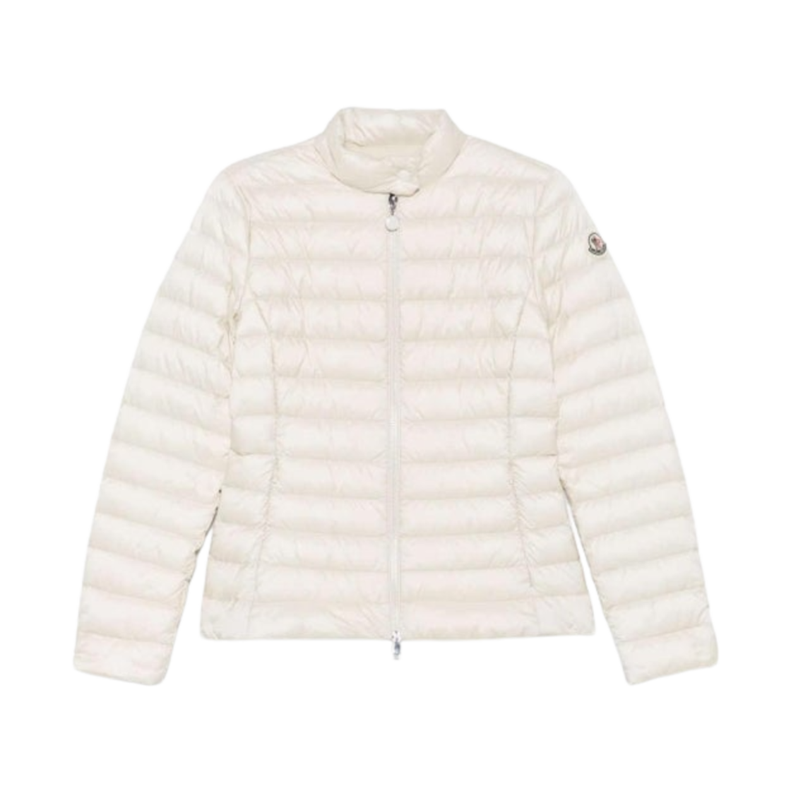 25SS MONCLER Hede ホワイトアイボリー W) 몽클레르 헤드 후드 쇼트 다운 자켓 화이트 아이보리 - 25SS