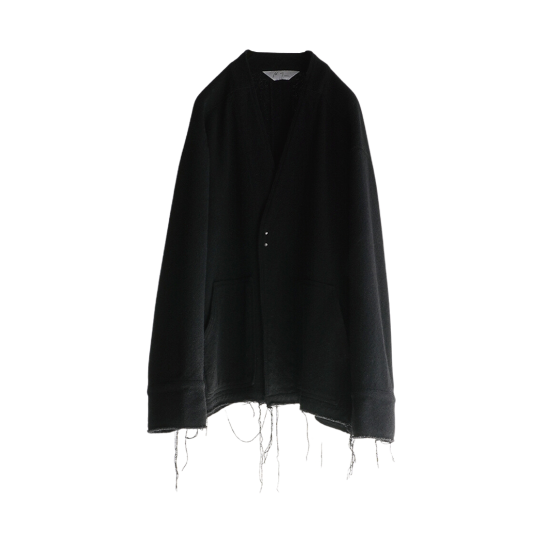 안셀름 W/S 칼라리스 자켓 블랙(Ancellm W/S Collarless Jacket Black)
