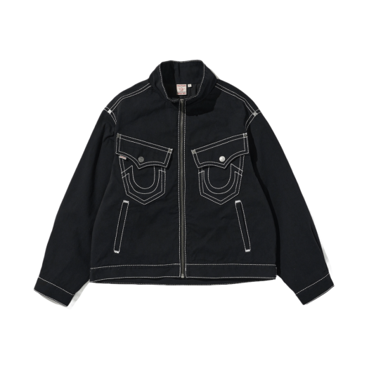 TR24FWJK02MBK True Religion Noble Jacket Black