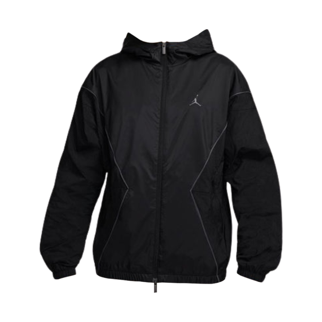 조던 브루클린 후드 드래프트 자켓 블랙 앤트러사이트(Jordan Brooklyn Hooded Draft Jacket Black Anthracite)