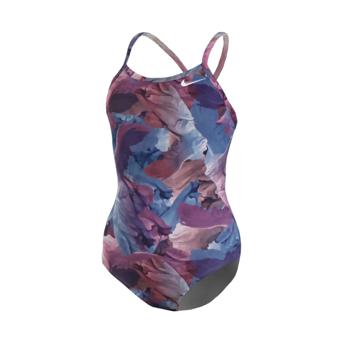 (W) 나이키 스윔 빅토리우스 레이서백 스윔수트 라이트 보르도((W) Nike Swim Victorious Racer Back Swimsuit Light Bordeaux) - 1