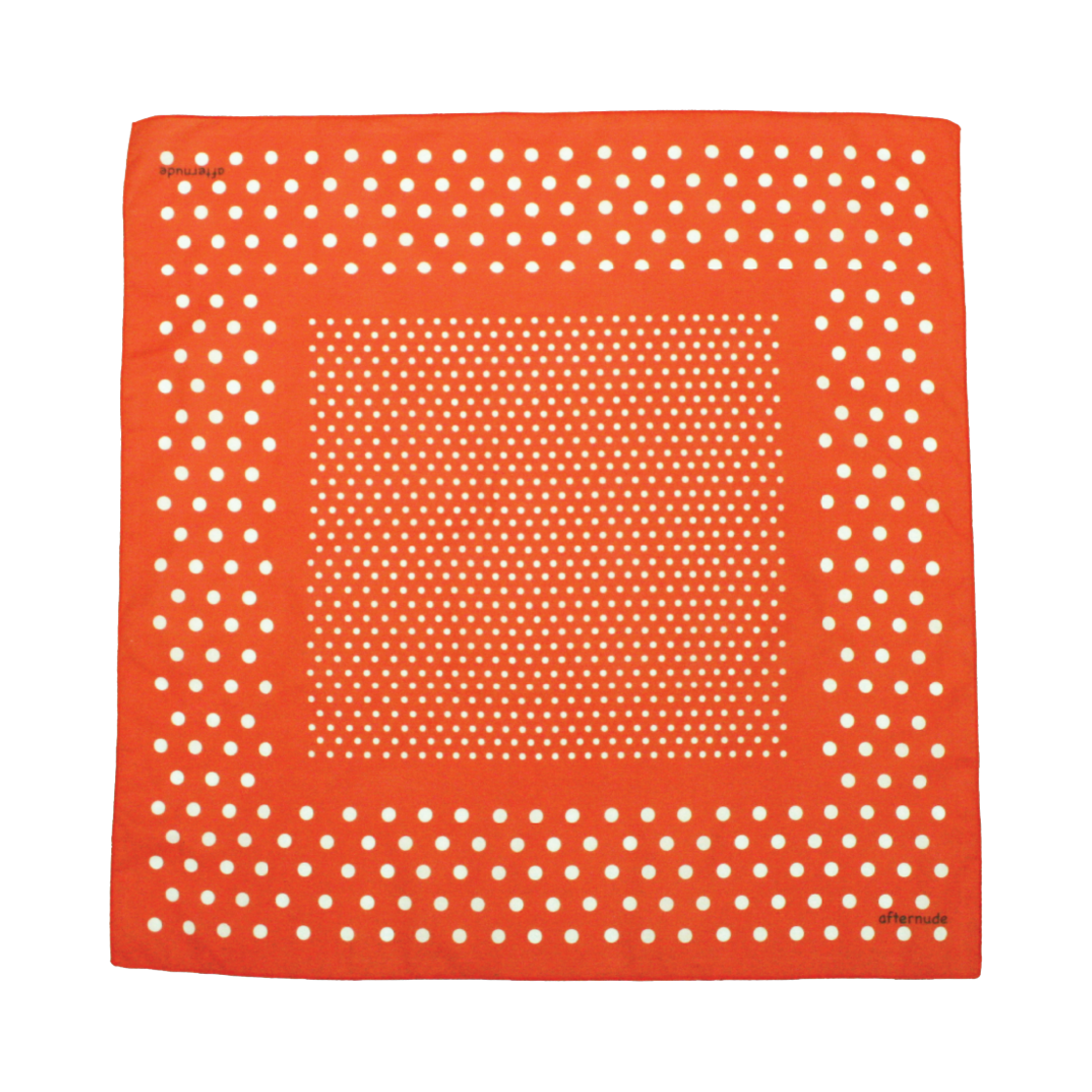 AFTERNUDE-014 Afternude After Dot Bandana Orange