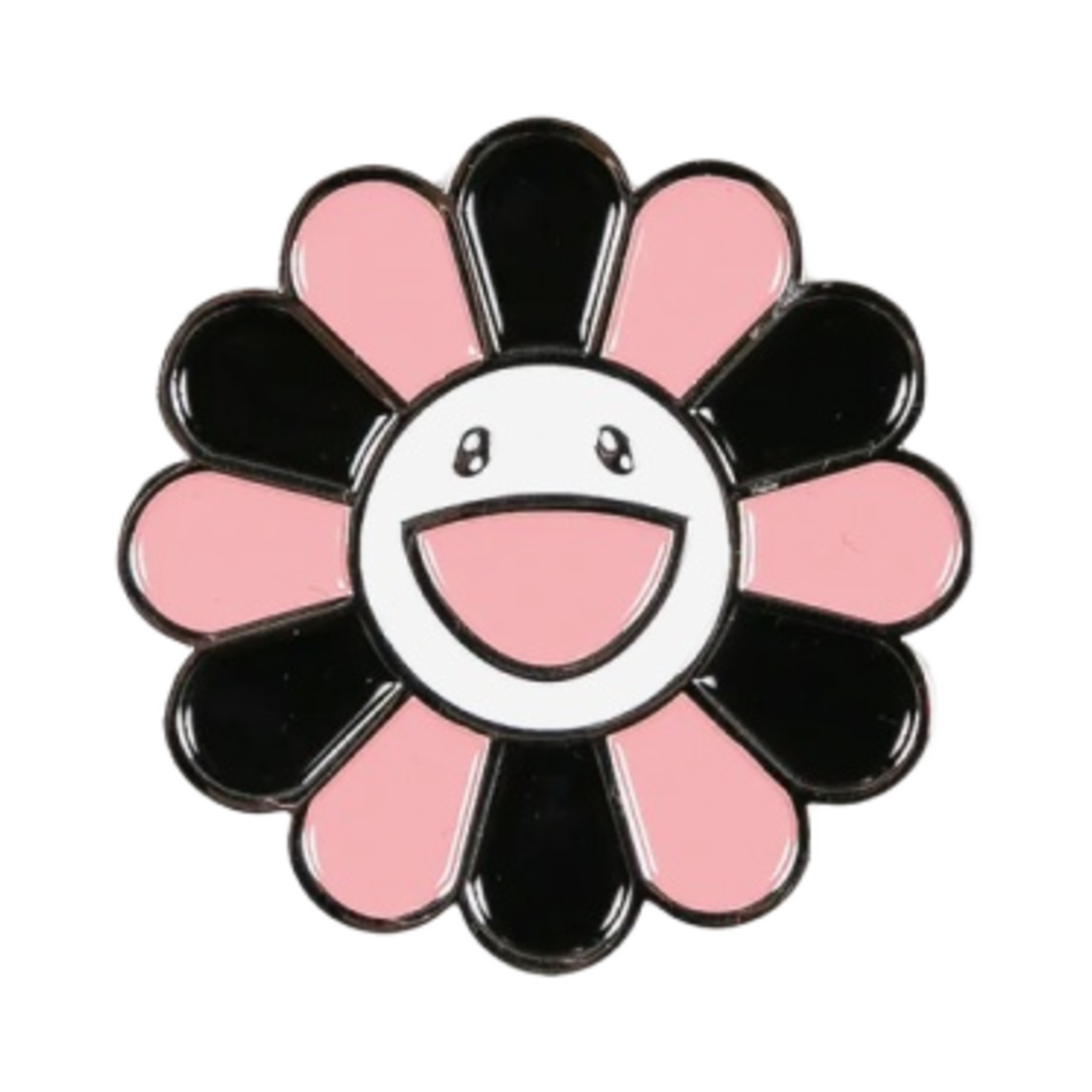카이카이키키 x 블랙핑크 에나멜 핀 블랙핑크 플라워(Kaikai Kiki x Blackpink Enamel Pin Blackpink Flower)
