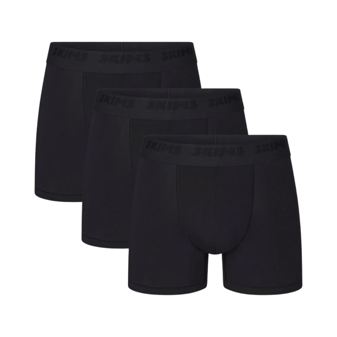 스킴스 스트레치 3 박서 브리프 3팩 옵시디언(Skims Stretch 3 Boxer Brief 3-Pack Obsidian)