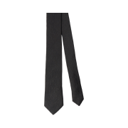Saint Laurent Silk Tie Black