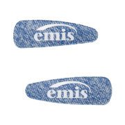(W) Emis New Logo Denim Hairpin Light Blue