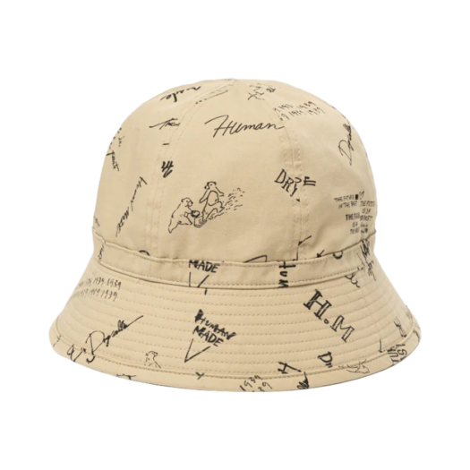 휴먼 메이드 페이즐리 버킷햇 화이트 | Human Made | KREAM