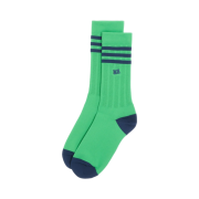 Adidas x Wales Bonner Crew Socks Vivid Green Navy