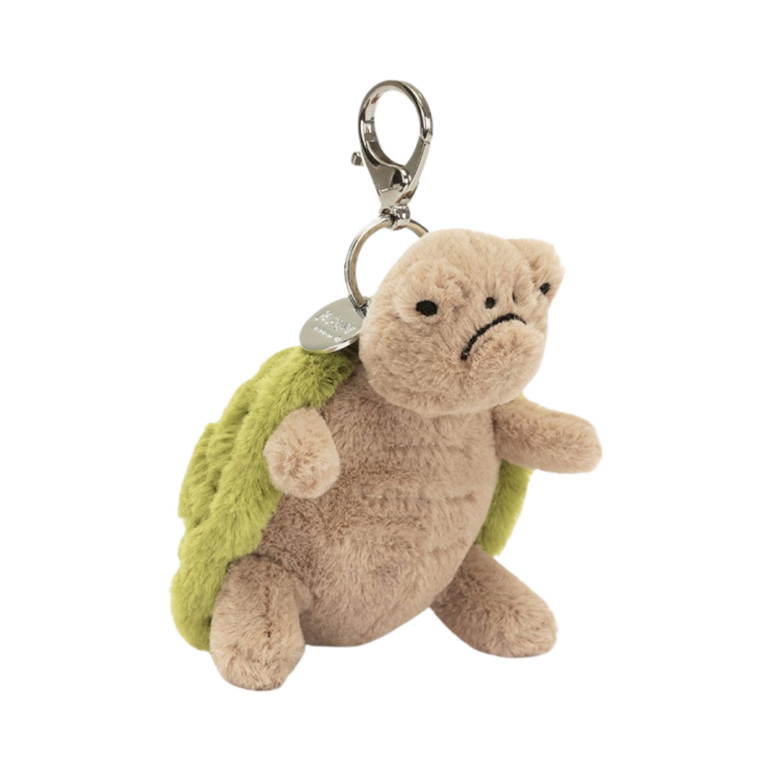 젤리캣 티미 터틀 백 참 베이지 그린