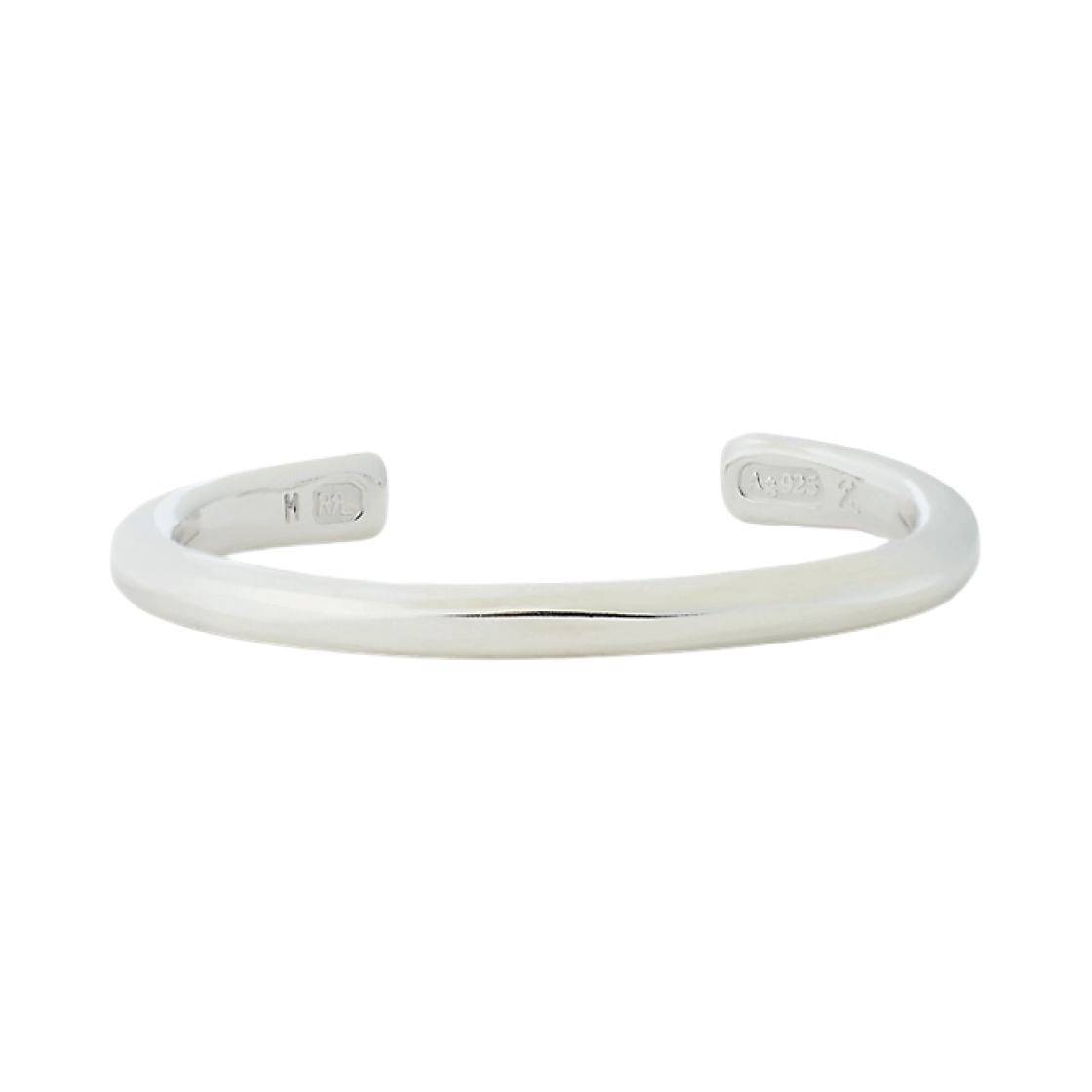 더블알엘 해머 스털링 실버 커프 실버(Double RL Hammered Sterling Silver Cuff Silver)