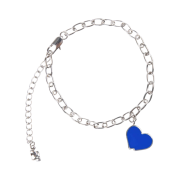 Ader Error Twin Heart Bracelet Silver