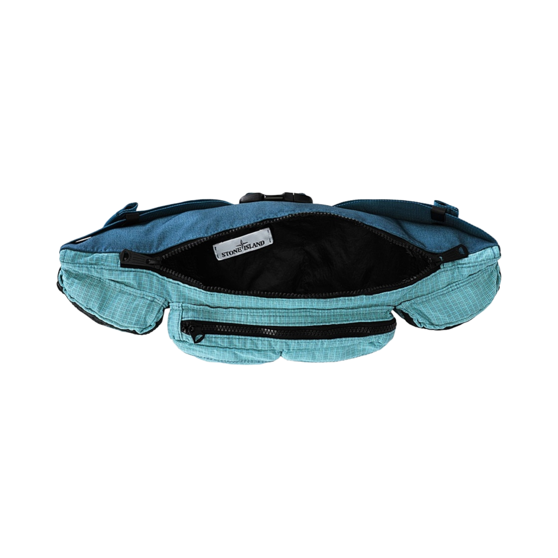 포터 x 스톤 아일랜드 916P1 리플렉티브 위브 립스탑-TC 블루(Porter x Stone Island 916P1 Reflective Weave Ripstop-TC Blue) - 3