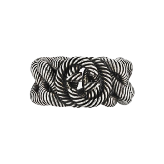 Gucci Interlocking G Ring Silver