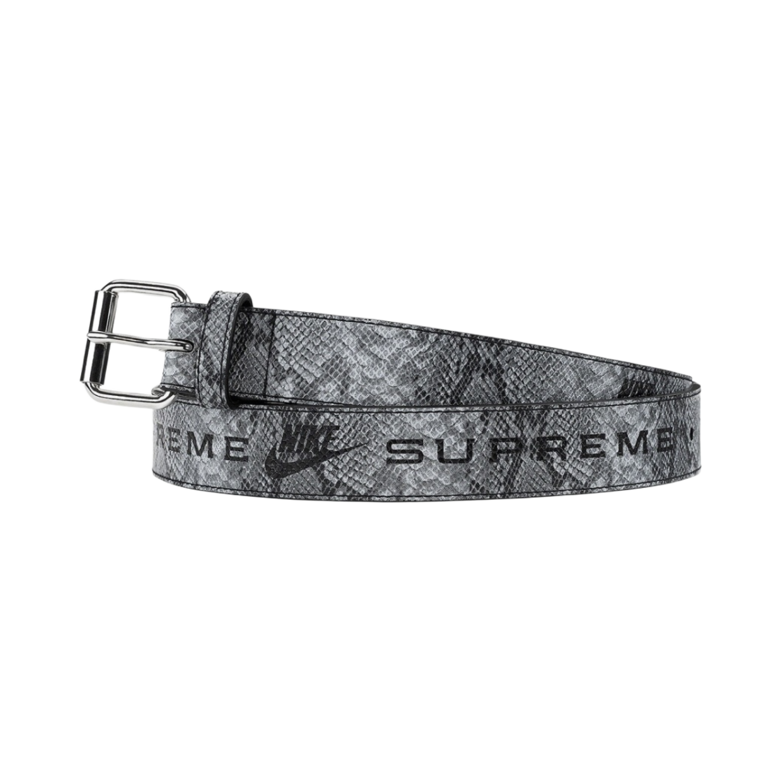 슈프림 x 나이키 스네이크스킨 벨트 블랙 - 21SS(Supreme x Nike Snakeskin Belt Black - 21SS) - 1