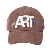 The Museum Visitor Corduroy Logo Art Ball Cap - 23PS