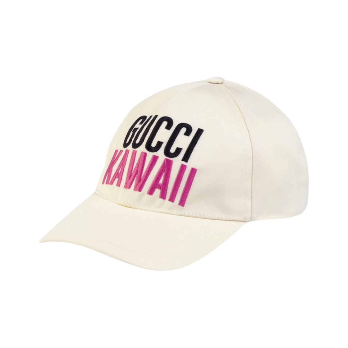 구찌 코튼 베이스볼 햇 아이보리(Gucci Cotton Baseball Hat Ivory) - 1