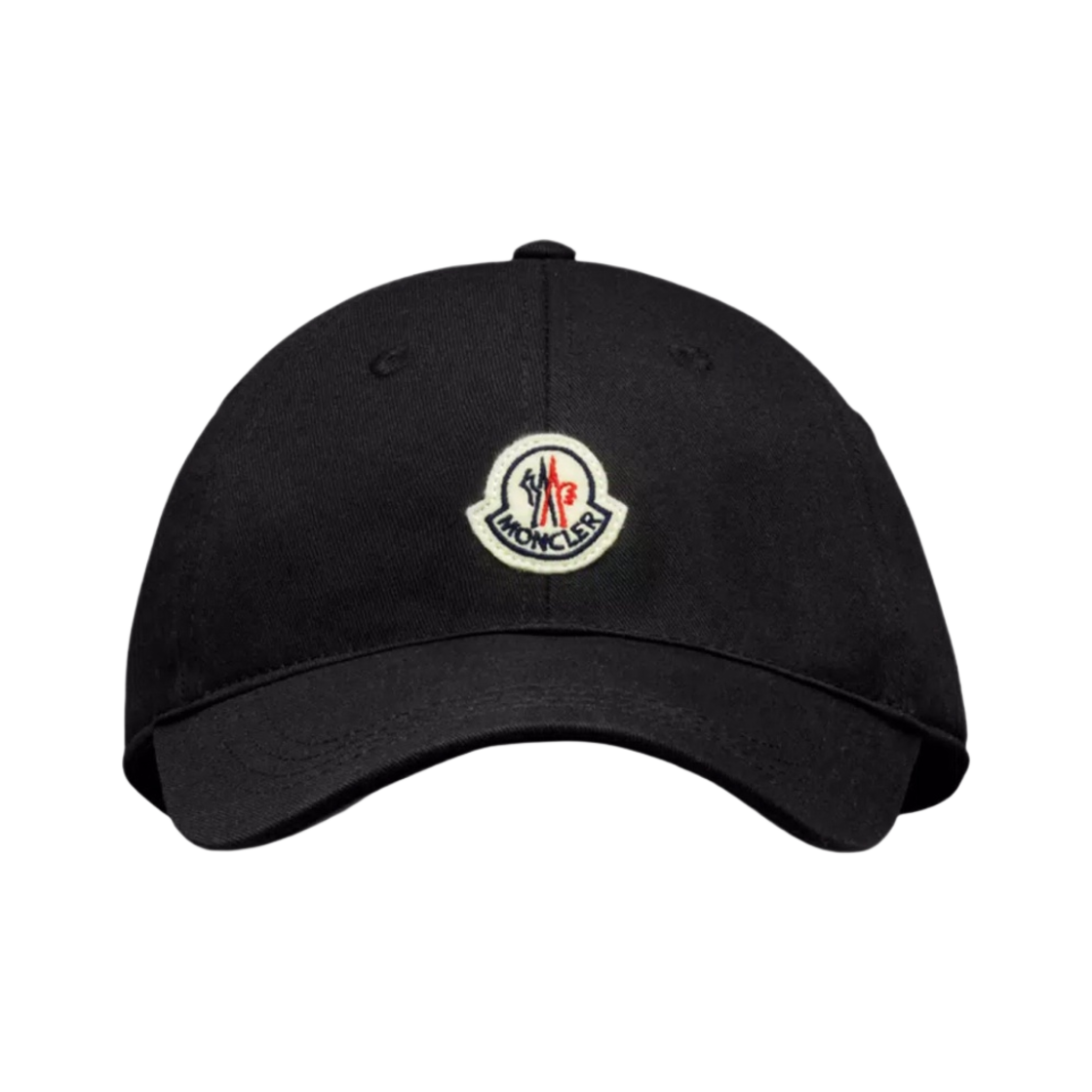 몽클레르 개버딘 베이스볼 캡 블랙 - 24SS(Moncler Gabardine Baseball Cap Black - 24SS)