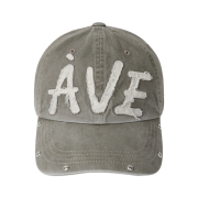 Aviemuah Applique Vintage Rivet Cap Khaki