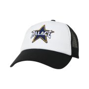 Palace Star Logo Trucker Cap Black - 22SS