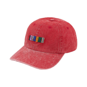 Supreme Pigment Dye 6-Panel Red - 25SS