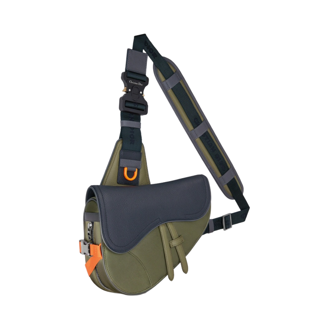 디올 x 사카이 새들백 올리브(Dior x Sacai Saddle Bag Olive) - 3
