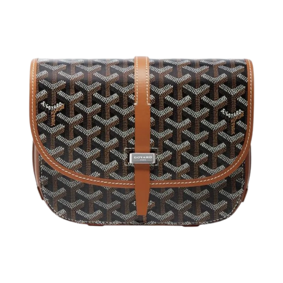 - Goyard Belvedere PM Bag Black Tan - #2