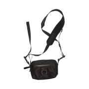 Acne Studios Face Motif Small Crossbody Bag Black