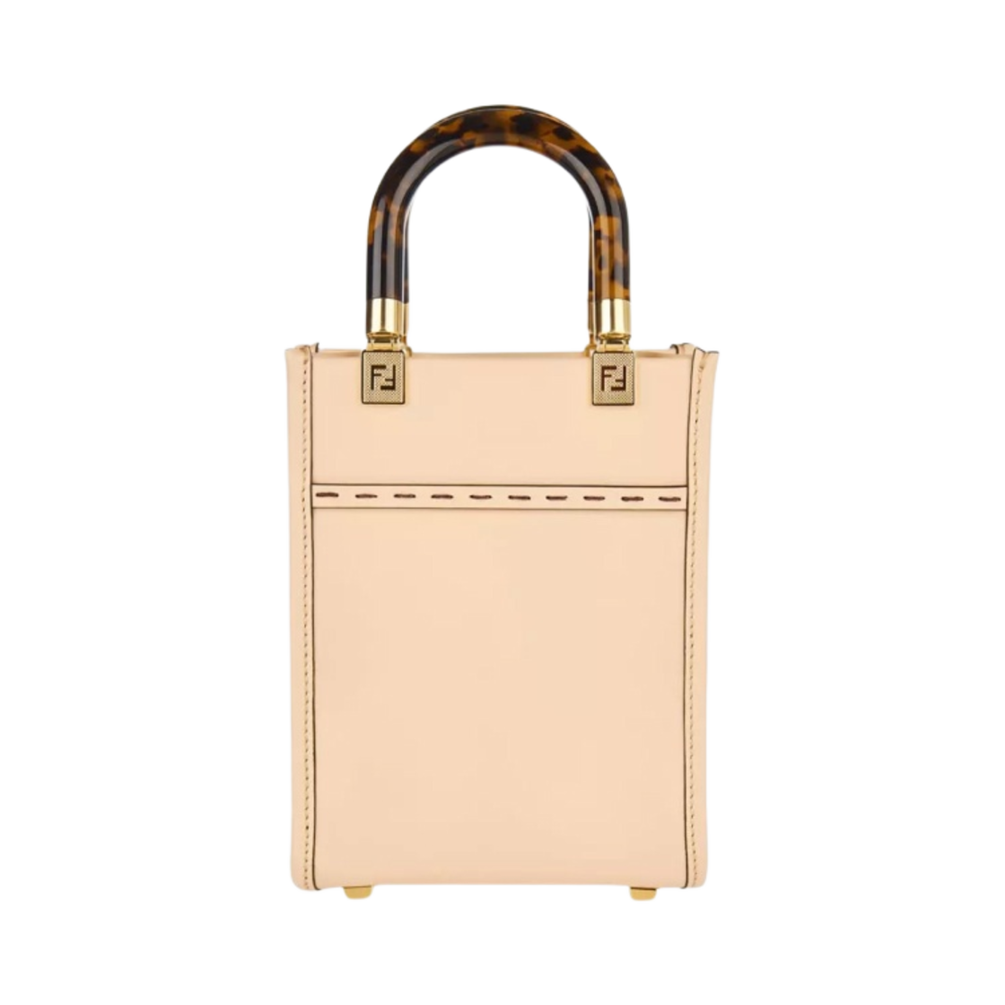 펜디 선샤인 미니 레더 쇼퍼백 페일 핑크(Fendi Sunshine Mini Leather Shopper Bag Pale Pink) - 2