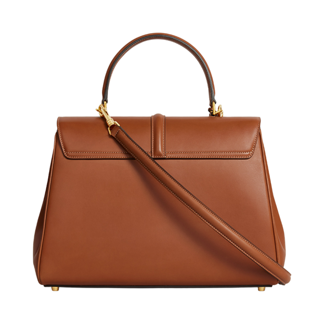 셀린느 클래식 16 백 내츄럴 카프스킨 탄(Celine Classique 16 Bag in Natural Calfskin Tan) - 3