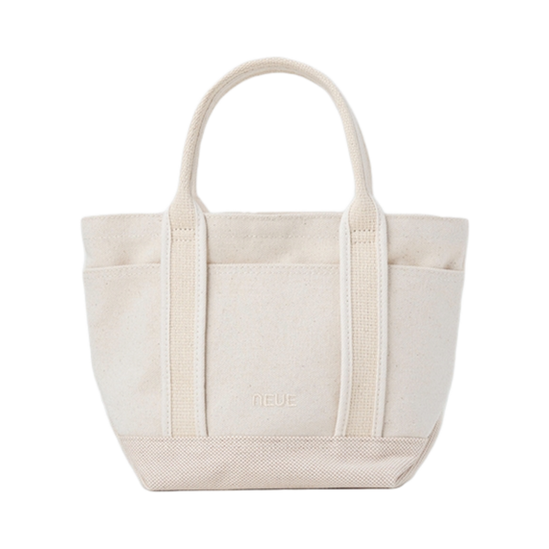 노이에 캔버스 미니 토트백 크림(Neue Canvas Mini Tote Bag Cream)