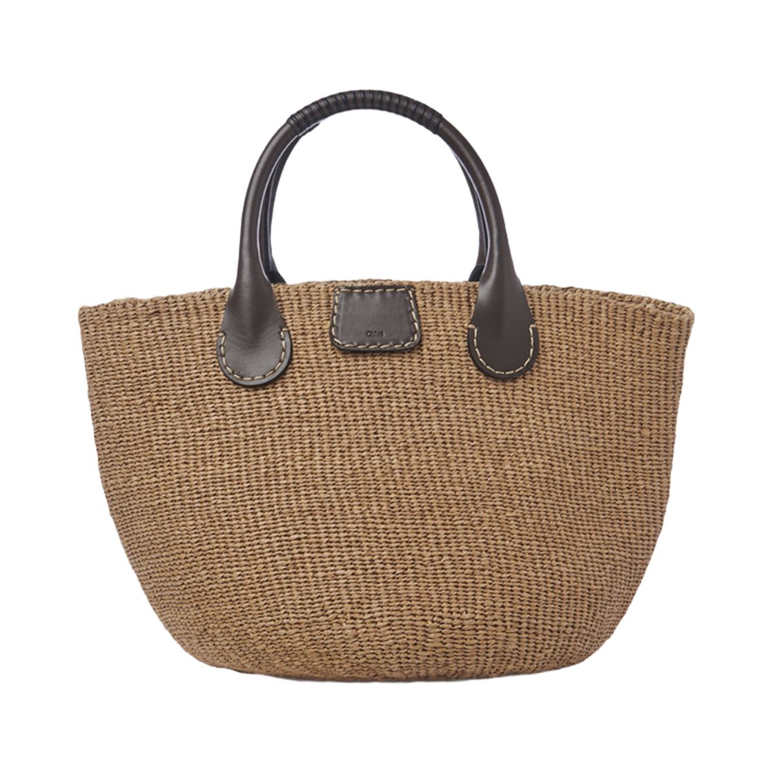 끌로에 x 에레스 팔마 라지 베스킷 솜버 브라운(Chloe x Eres Palma Large Basket Somber Brown) - 1