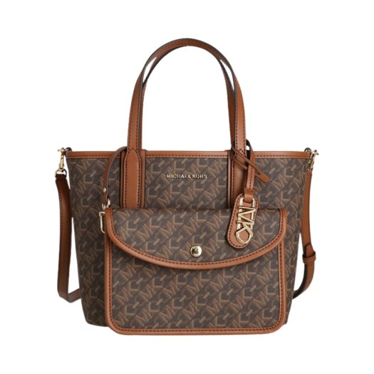Michael Kors Eliza Extra Small Tote Bag Brown Luggage