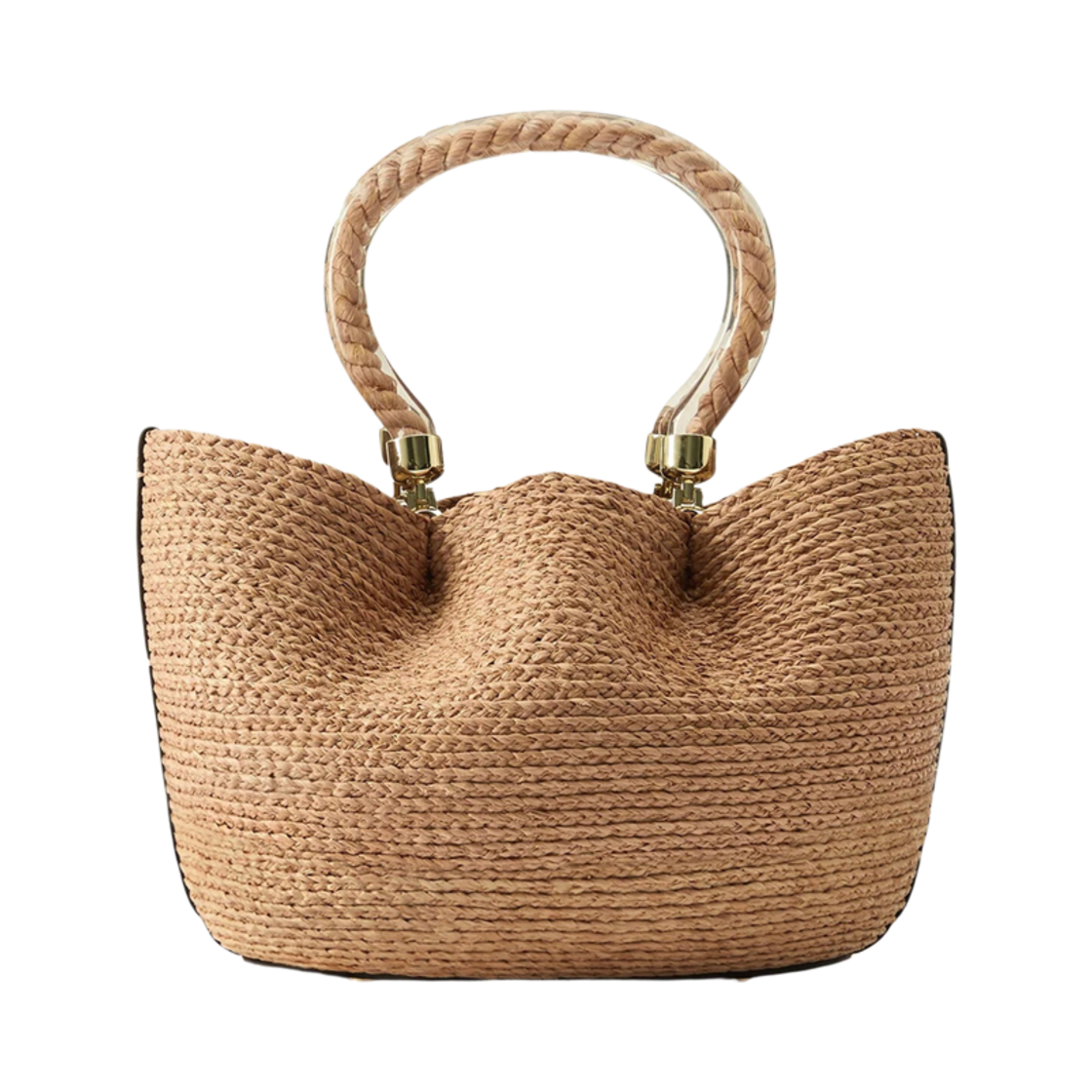 헬렌 카민스키 까멜리아 베스킷 누가 쿼이오(Helen Kaminski Camelia Basket Nougat Cuoio)