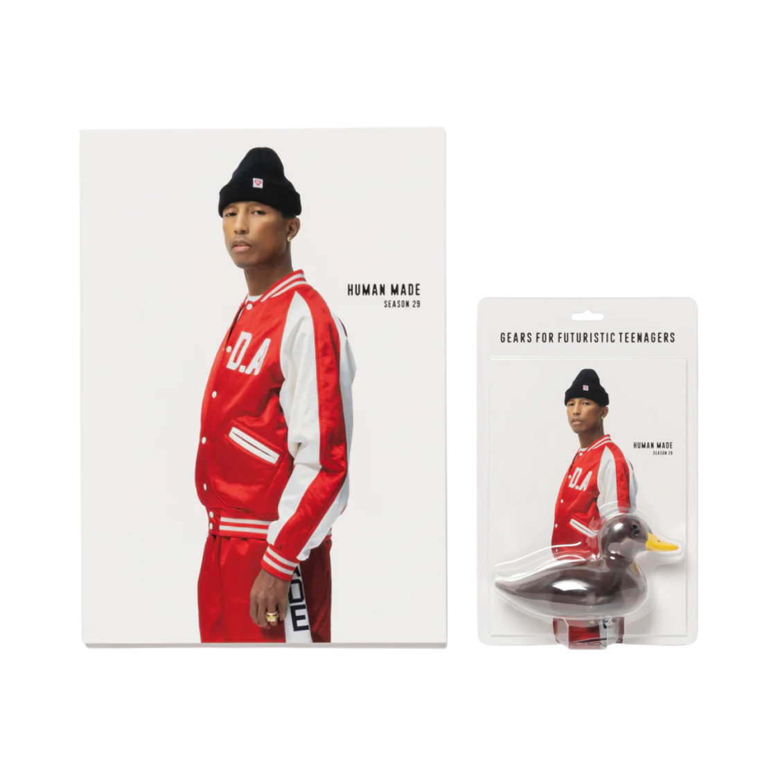 휴먼 메이드 북 포 퓨처리스틱 틴에이저 시즌 29 (블랙 러버 덕 포함)(Human Made Book for Futuristic Teenagers Season 29 (With Black Rubber Duck))