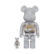 Bearbrick My First Baby Marble Ver. 100% & 400% Set