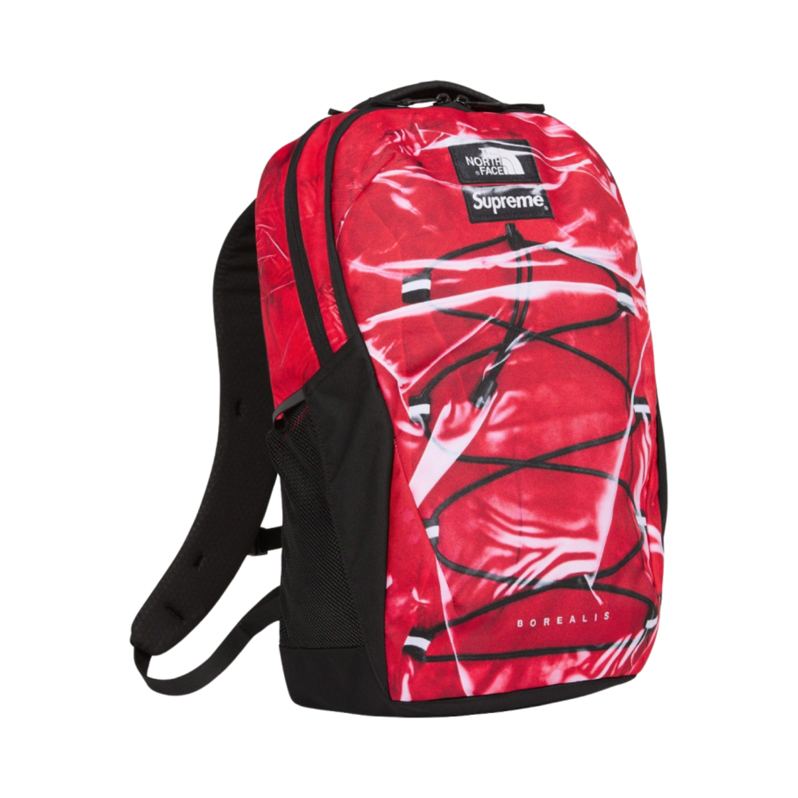 슈프림 x 노스페이스 트롱프 뢰유 프린티드 보레알리스 백팩 레드 - 23SS(Supreme x The North Face Trompe L'oeil Printed Borealis Backpack Red - 23SS) - 2