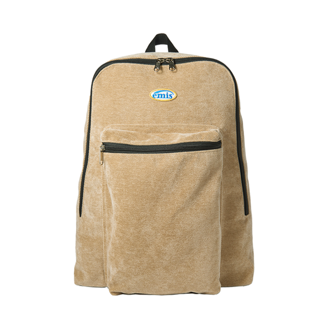 이미스 트윌 벨벳 백팩 베이지(Emis Twill Velvet Backpack Beige) - 1