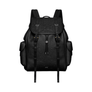 Dior Dior Hit the Road Backpack Dior Gravity Leather Grained Calfskin Black