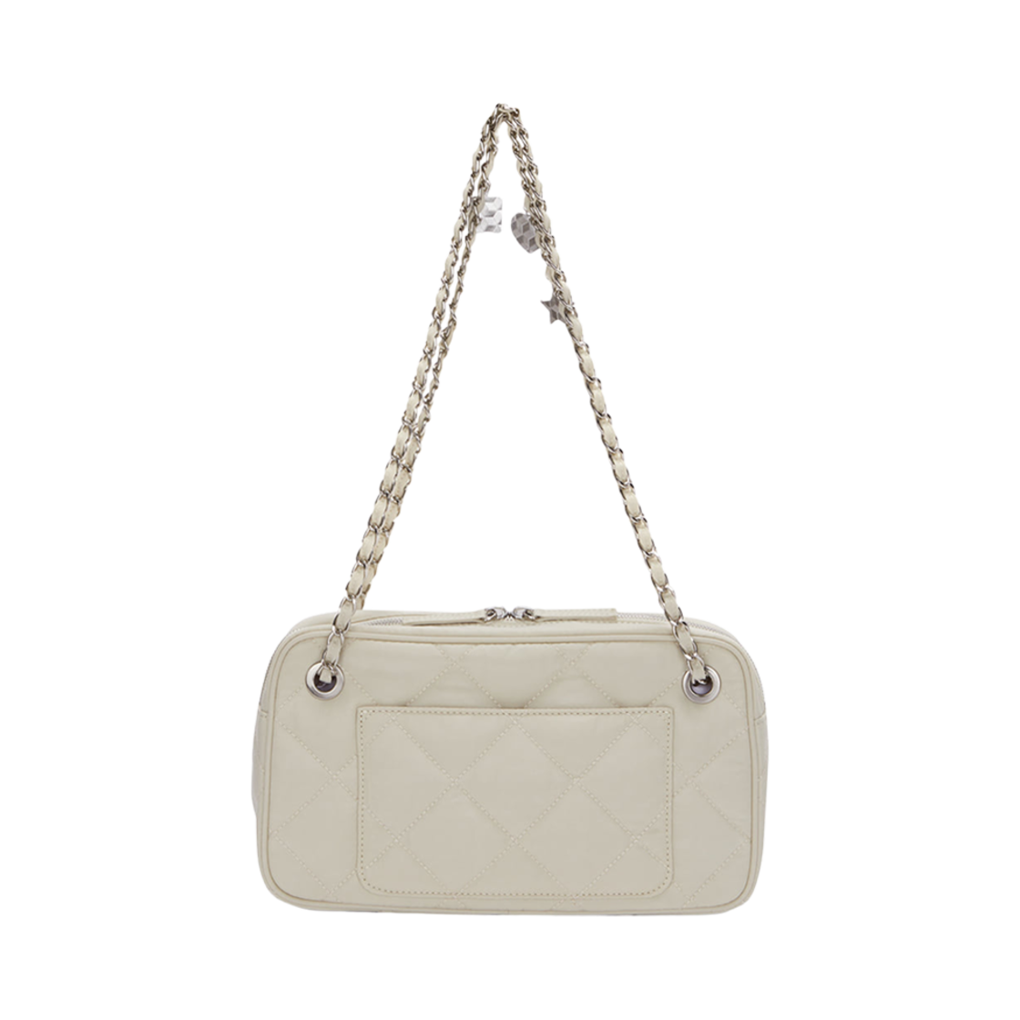 人気 ★MATIN KIM★ PENDANT FABRIC QUILTING MIDDLE BAG MUSINSA | MATIN KIM PENDANT FABRIC QUILTING MIDDLE BAG_BLACK
