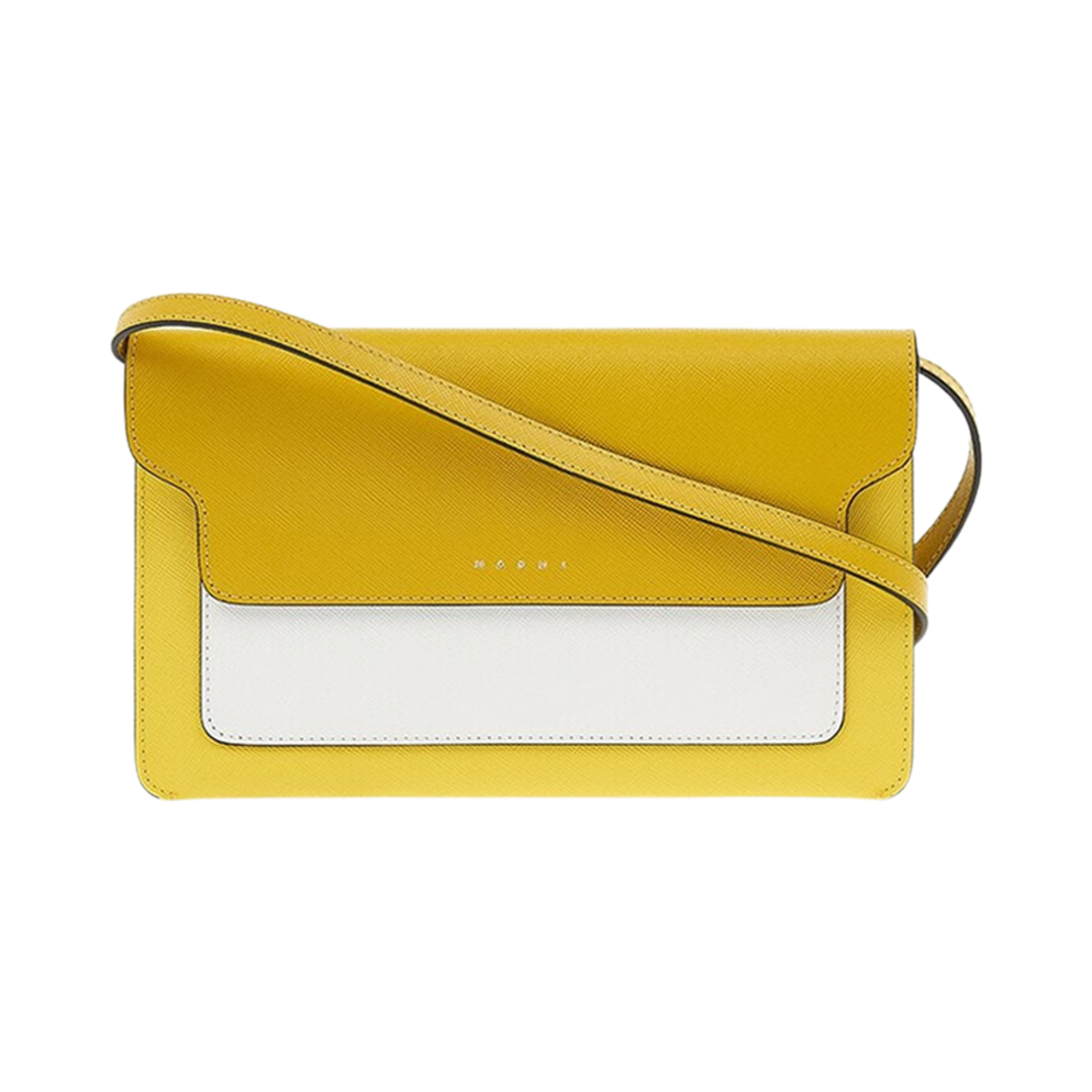 마르니 사피아노 트렁크백 라이트 토파즈 에시드(Marni Saffiano Trunk Bag Light Topaz Acid) - 1